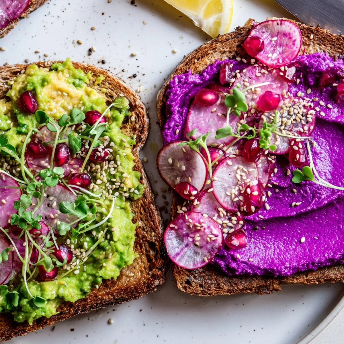 Bright Bold Breakfast Toasts