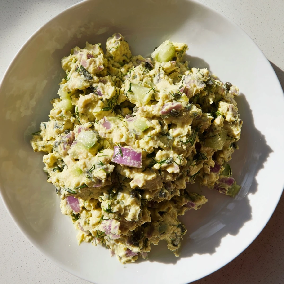 Chickpea Tuna Salad
