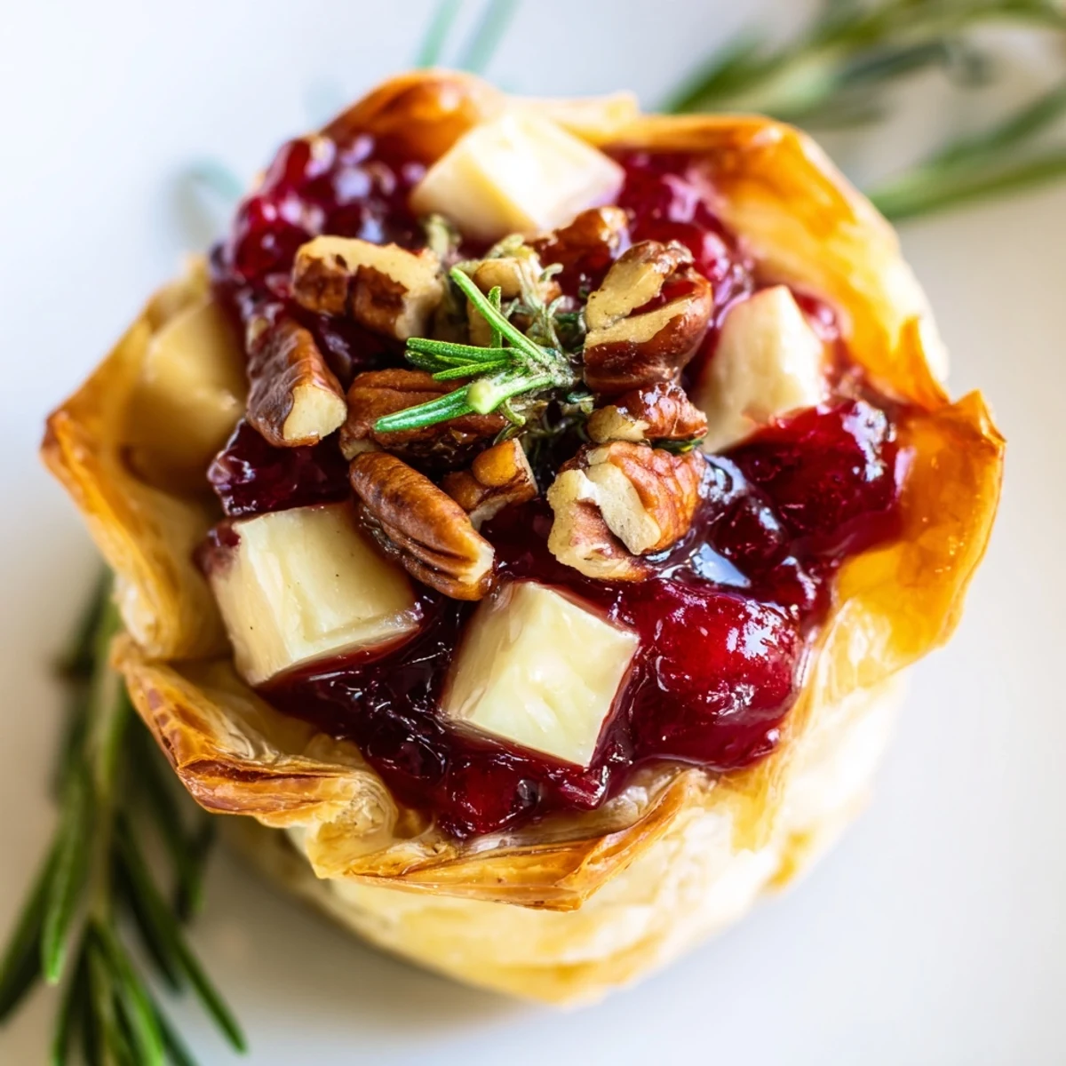 Cranberry Brie Bites