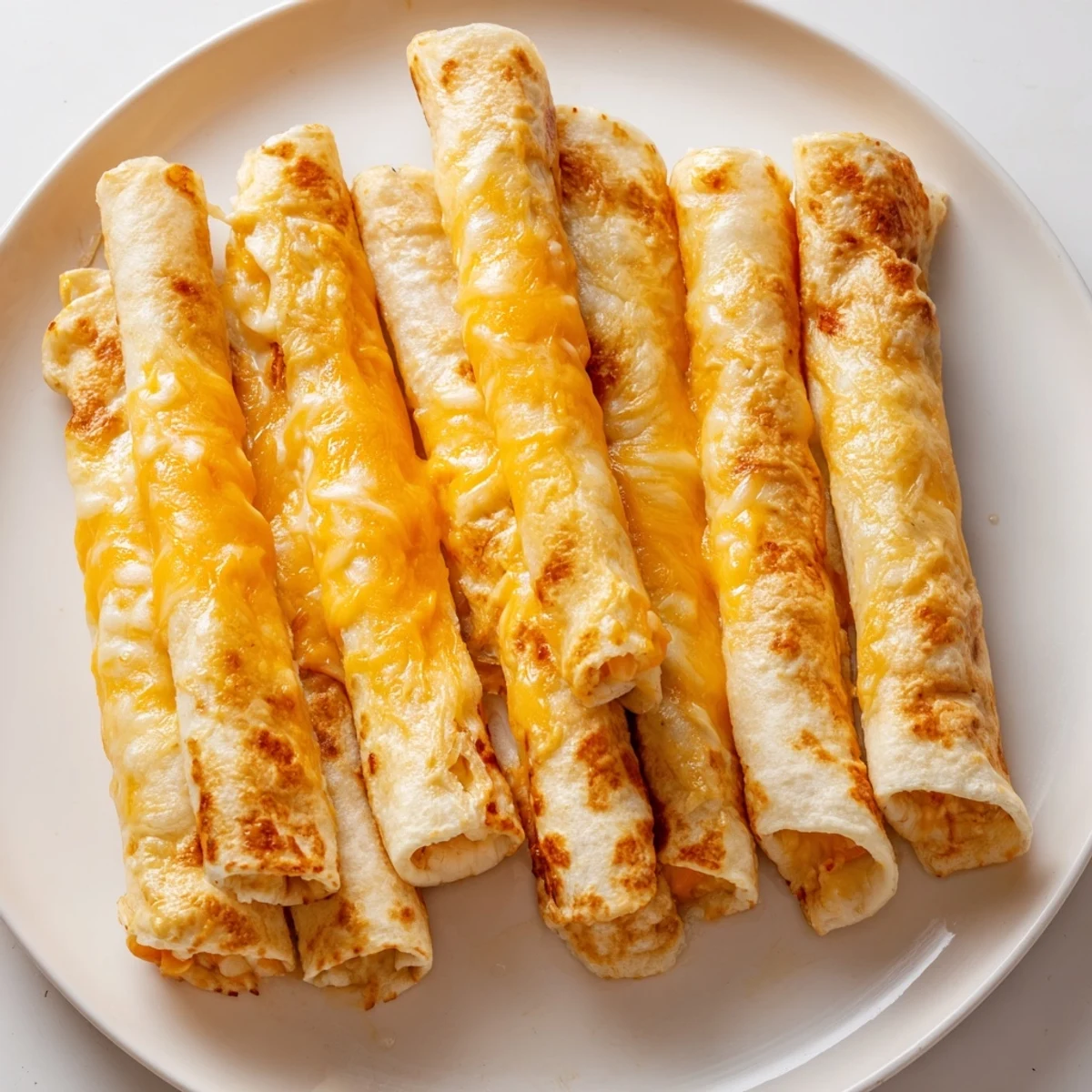 Golden, melty Easy Christmas Grilled Cheese Rollups, perfect with warm marinara for a holiday snack.
