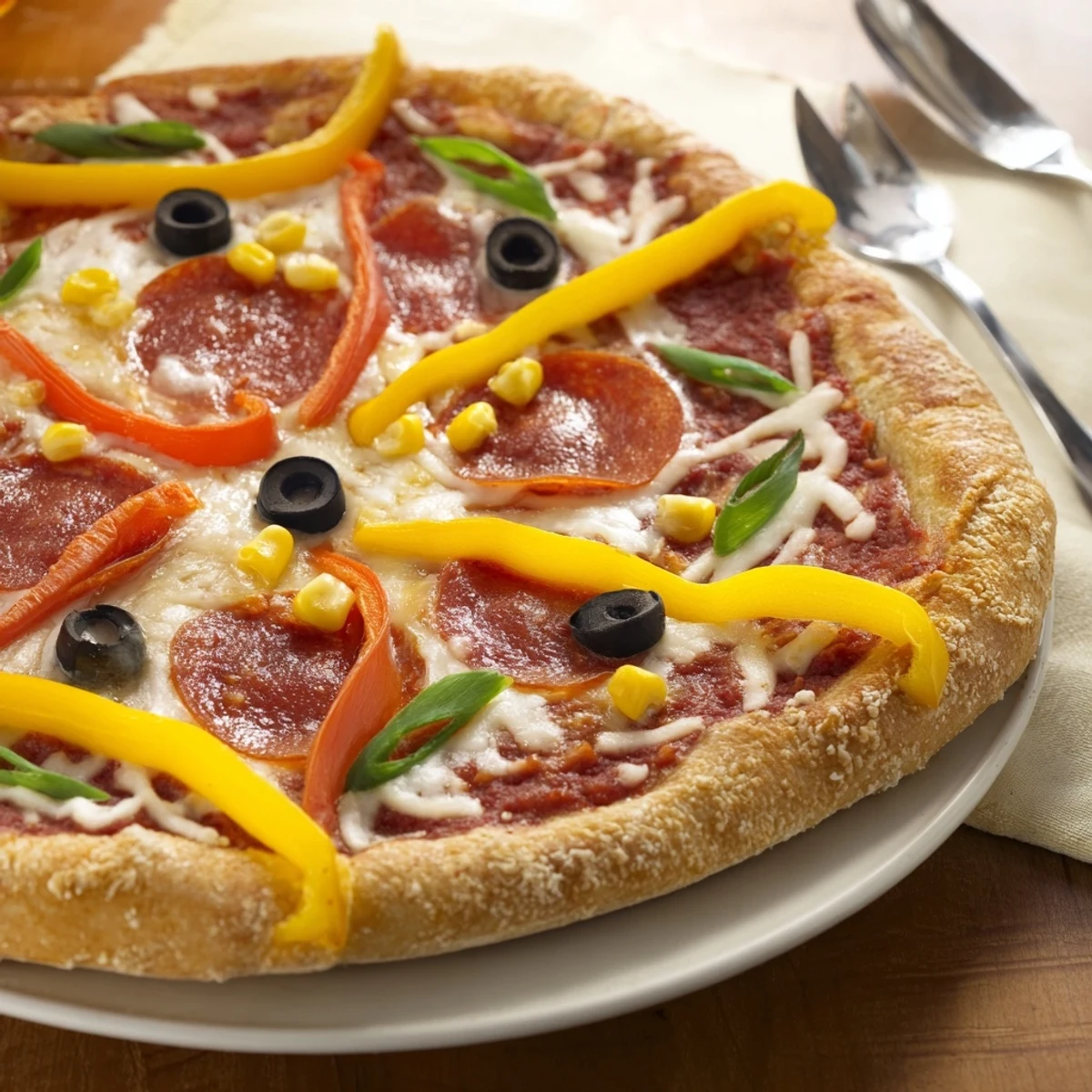 Basketball Court Pizza Toppings