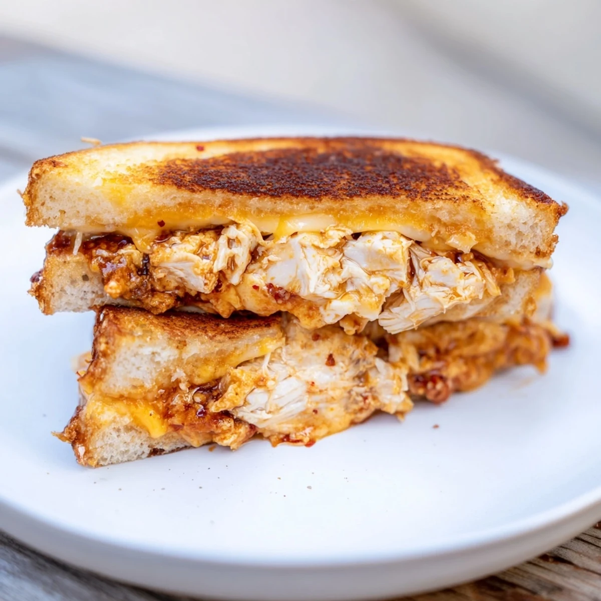 Chili Crisp Honey Chicken Cheese