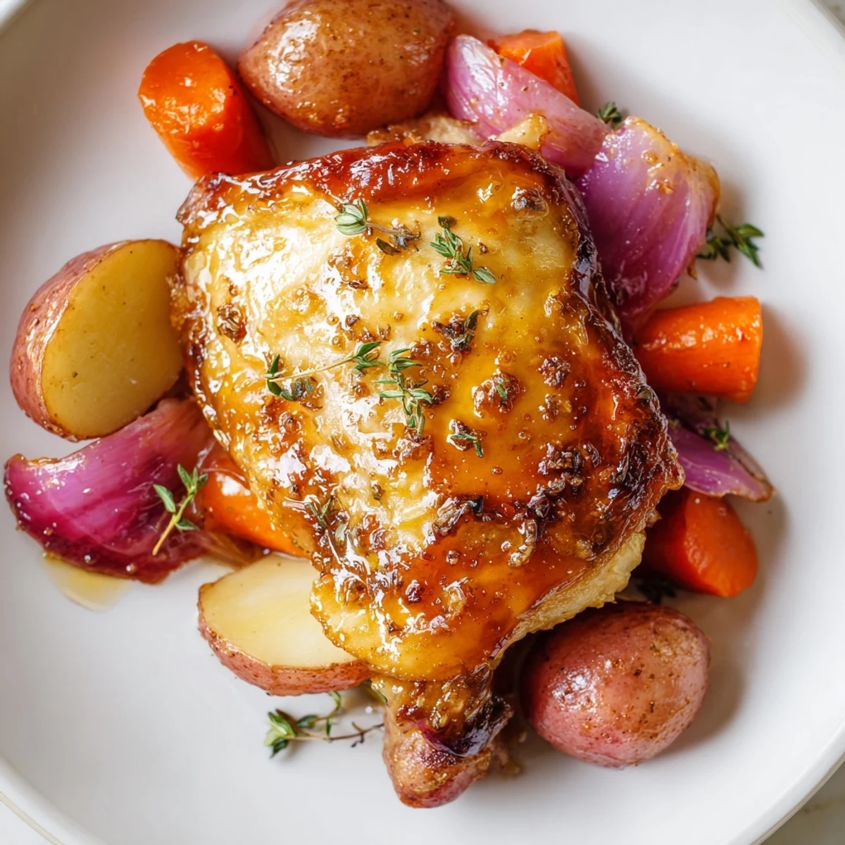 Maple Dijon Chicken Thighs