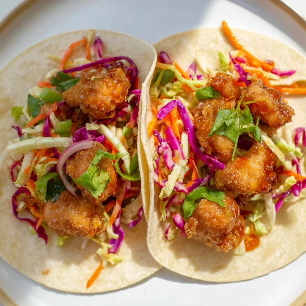 Hot Honey Chicken Tacos