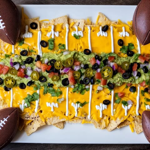 Football Field Nacho Platter