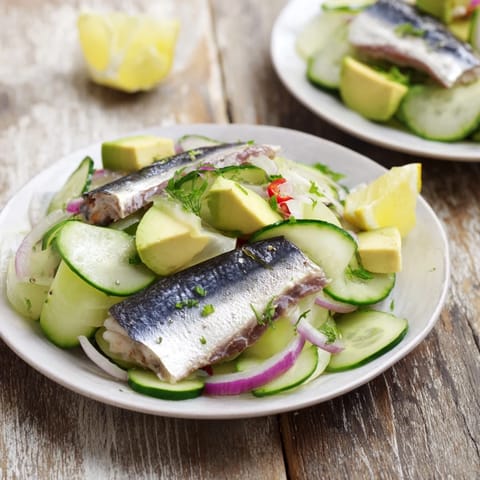 Cucumber Tinned Fish Date Night