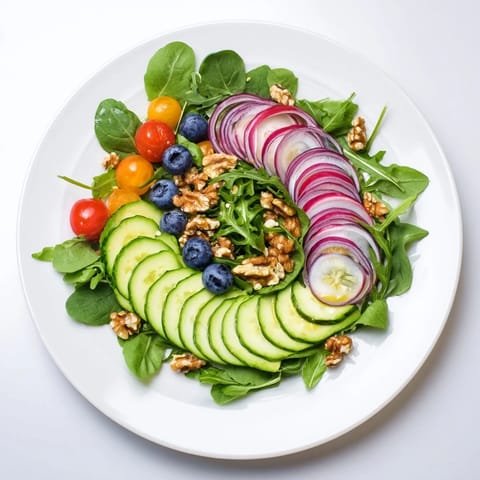 Get ready for the eye-catching Fibonacci Fan Salad with fresh vegetables and creamy feta cheese.