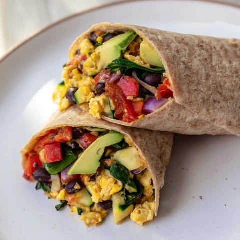 Veggie-Loaded Breakfast Burrito