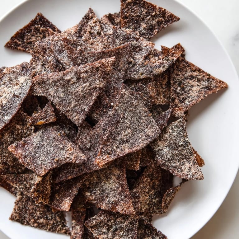 Decadent dessert chips and fresh fruit salsa, an innovative twist for gatherings.