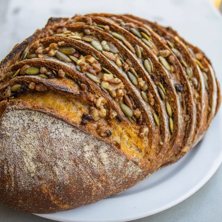 Artisan Fibonacci Spiral Growth Bread: a stunning loaf with a rich, complex flavor and spiral shape.